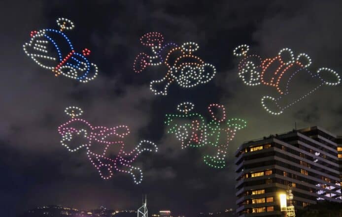 江玉歡：無人機表演比煙火更具潛力     可在背景較暗的環境進行