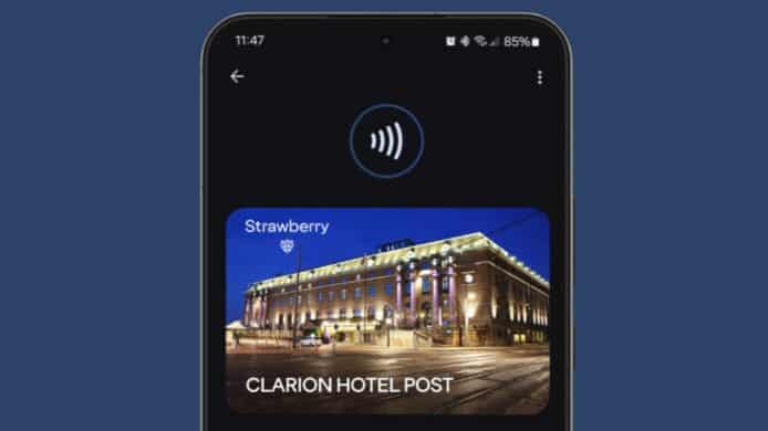 Google Wallet 酒店房卡