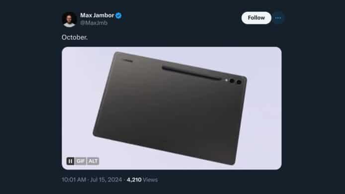 Galaxy Tab S10 傳言