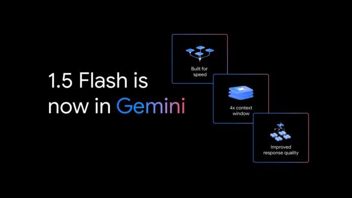 Google Gemini 免費版 AI 大升級   Gemini 1.5 Flash 提升回應速度、推理與圖像理解度