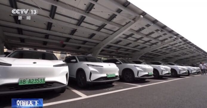 中國試行電動車變「移動充電寶」     向充電站反向放電可獲積分獎勵