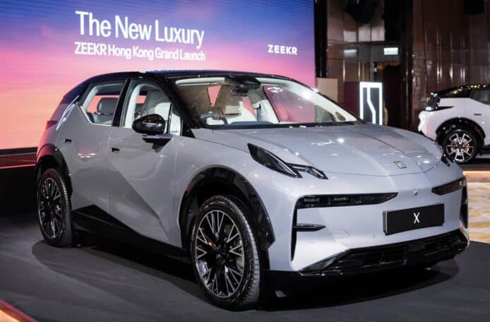 ZEEKR X 右軚版本登場   四驅版馬力達 428 匹