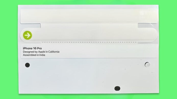 iPhone 16 Pro 包裝