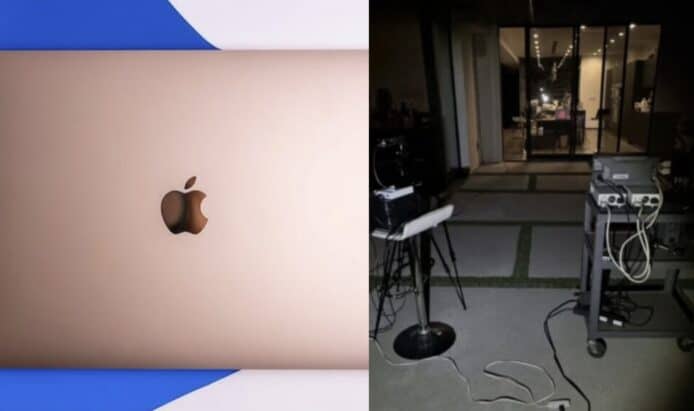 就靠 MacBook 機後 Apple 標誌    資安專家示範遠程竊聽攻擊最新技術