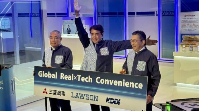KDDI, Lawson, Mitsubishi
