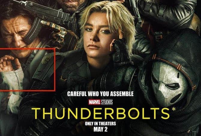 《Thunderbolts*》海報驚現 6 隻手指角色    Marvel 粉絲質疑是否由 AI 創作