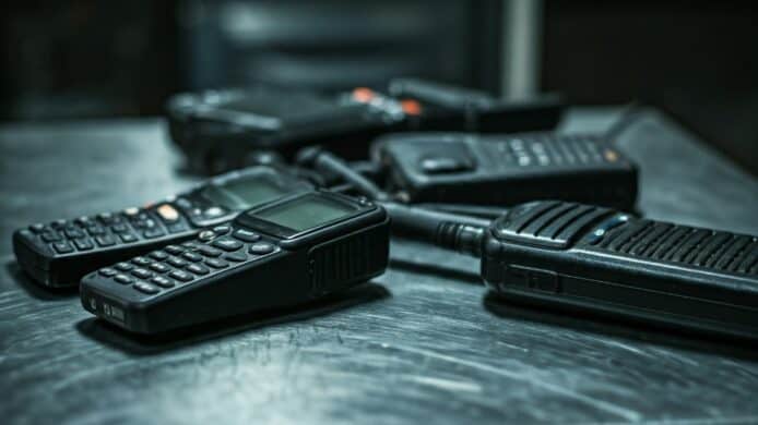 AI 生成圖像：通訊儀器