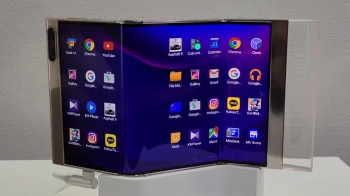 Samsung 三摺疊屏幕