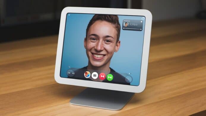 AI 生成 Apple 智能家居屏幕裝置