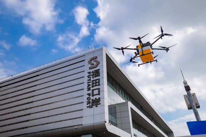 美團無人機外賣送到福田口岸　香港手機號碼可落單 + 微信港幣錢包支付