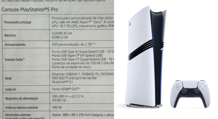 外國曝 PS5 Pro 完整規格  配備 Ryzen Zen 2 8 核心 CPU＋16.7 TFLOPS RDNA GPU