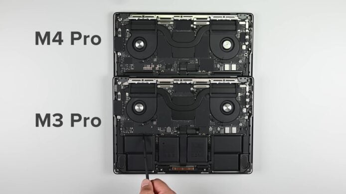 iFixit 完成 M4 MacBook Pro 拆解　內部結構並無大變化