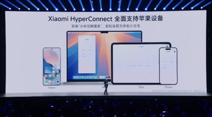 小米 15 可與 iPhone 互傳文件圖片  手機畫面可投放 MacBook、支援 Keynote 等文件