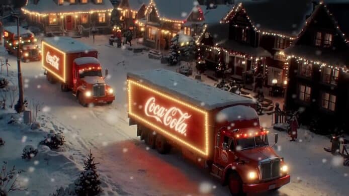 可口可樂聖誕廣告用 AI 生成　網民批評 AI 味濃毀掉傳統
