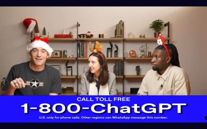 撥打電話直接用 ChatGPT 可語音可 WhatsApp