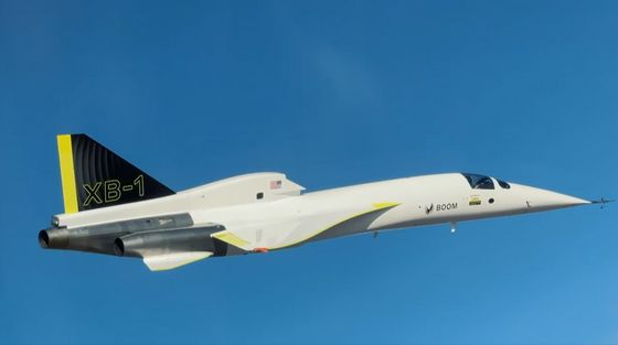 民間客機「Boom XB-1」實現超音速飛行   美航、聯航、日航等大型公司已預訂逾 130 架