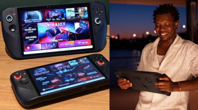 【CES2025】Acer Nitro Blaze 11 巨型掌上遊戲電腦   11 吋 2K 120Hz 熒幕 + Radeon 780M 圖像處理