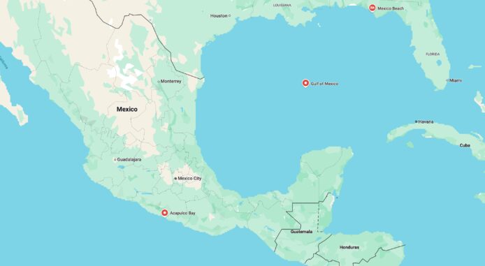 美 Google Maps 跟從特朗普命令改地名   墨西哥灣將改名「美國灣」