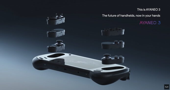 掌上遊戲機操控模組有得換！更多「三代」AYANEO 細節公佈