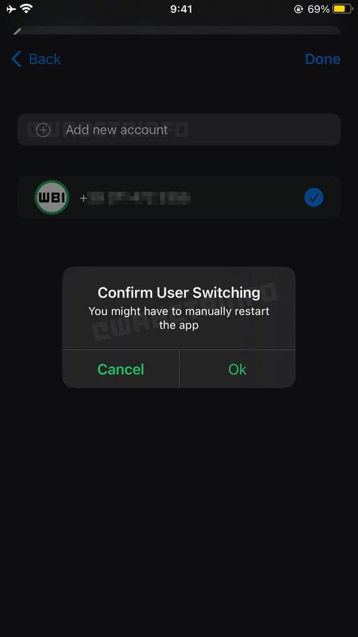 iOS WhatsApp 將開放多重帳戶　比 Android 版本遲了一年