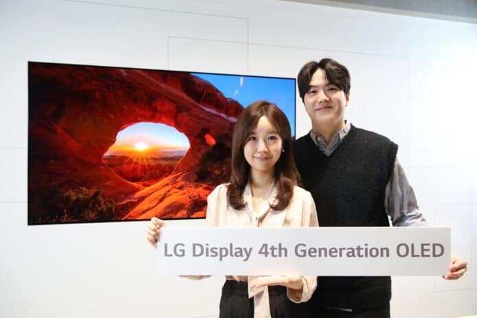 LG 發佈第四代 OLED 面板