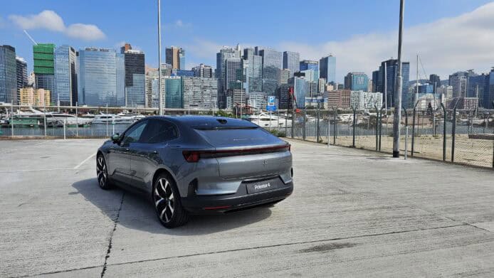 破格無後車窗設計 北歐簡約風 Polestar 4 轎跑香港試駕