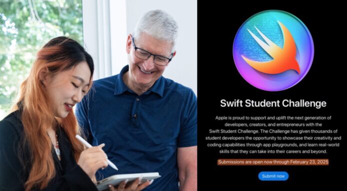 親身到 Apple 總部交流好機會    Apple Swift Student Challenge 將選 50 名傑出優勝者