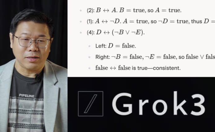 「地球最聰明AI」？專家分析 Grok 3 最強之處    李勁華：認識不同 AI 強項，不要用死一個