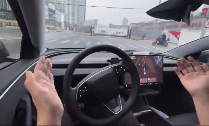 Tesla FSD 中國登場 原來利用網上影片預訓練