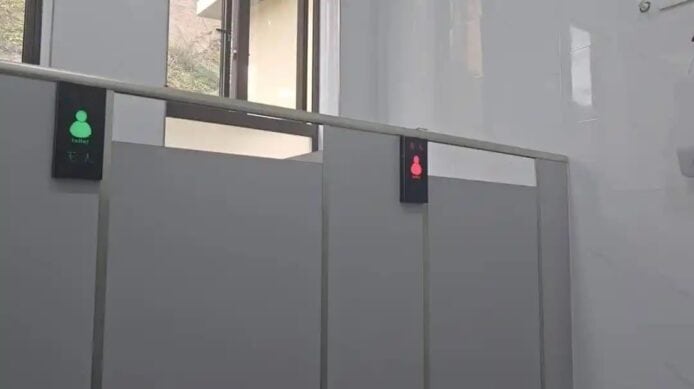 重慶女公廁疑似裝「CCTV」   女士要用口罩遮蓋才敢上廁所