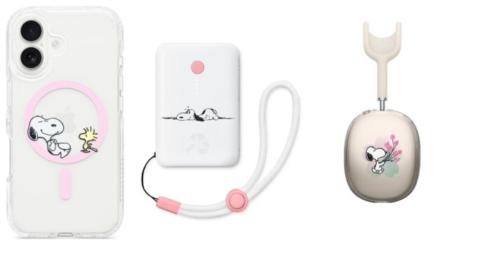 Apple x Snoopy75週年櫻花配件　3 月 11 日登陸 Apple Store、部分限量發售
