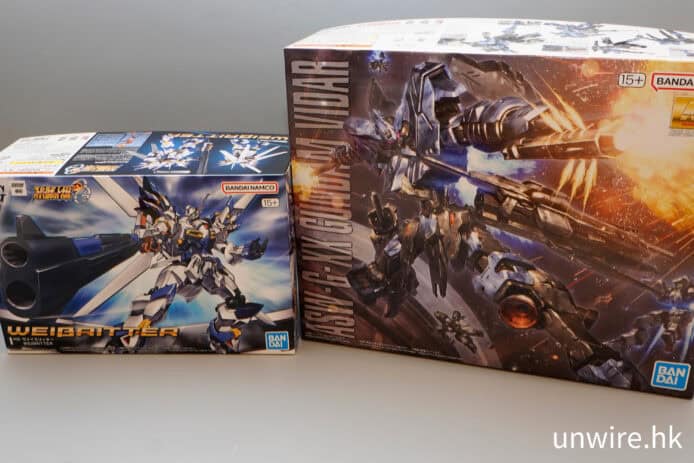 MG 高達維度爾 + HG 白騎士開箱