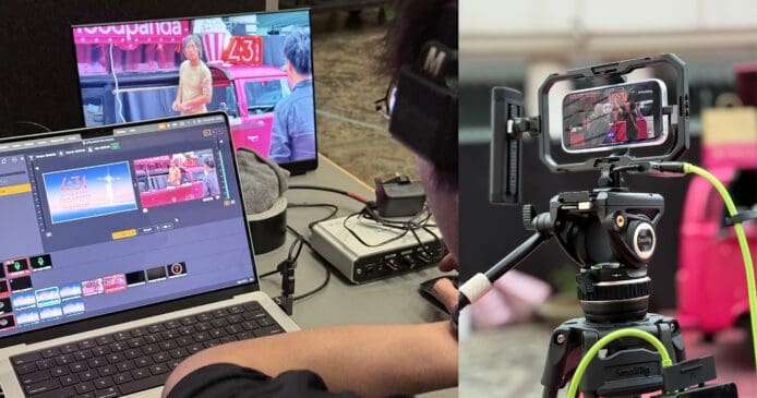 金像獎紅地氈用 iPhone 做直播   兩部 iPhone + MacBook 實現兩小時穩定串流