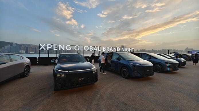 小鵬汽車香港盛大活動全新 X9 亮相    CEO 何小鵬現身發佈會  展示全系列電動車