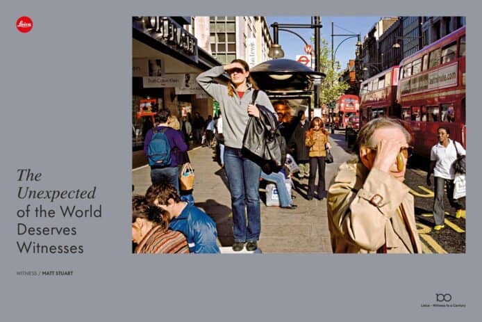 Leica 紀念量產相機 Leica I 問世百年  新廣告向攝影藝術家致敬