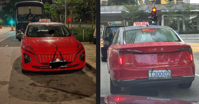 「紅旗」電動的士現身香港街頭　20號記者會發表詳情，有大規模「換電站」網絡配合