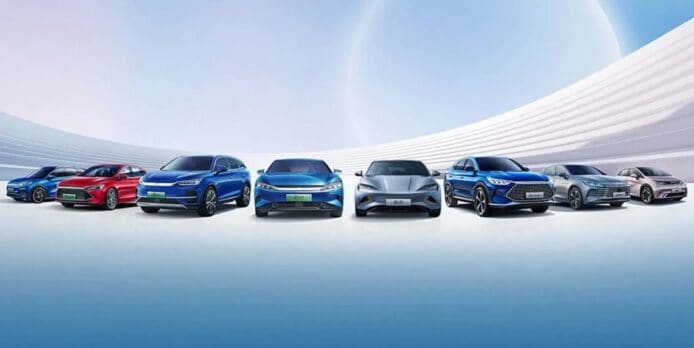 BYD 比亞迪穩守銷量榜首　中國六大品牌佔據全球純電車十大位置