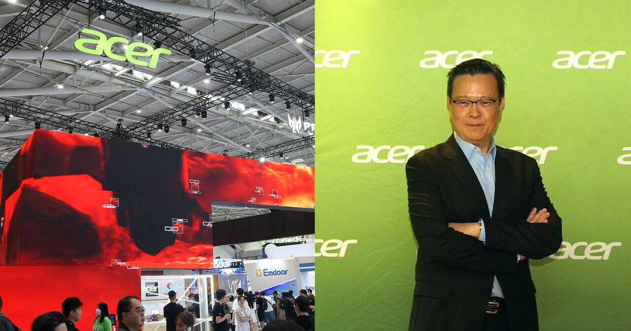 【Computex 2025】 Acer 展示 AI 生態佈局   領導層專訪：解構 Acer 策略與全線新產品