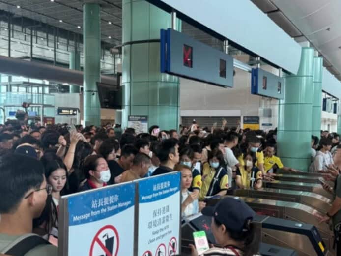 港鐵端午提升過境站網絡容量　呼籲用八達通，或提前開啟二維碼過閘