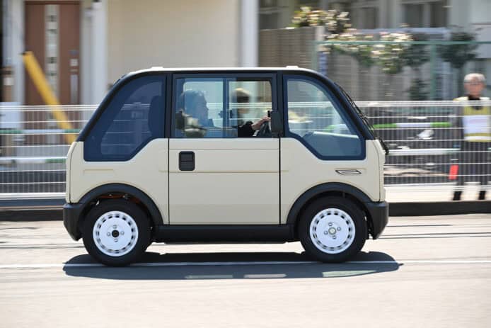 一人電動車 mibot 紅透日本   日本初創品牌挑戰傳統汽車市場