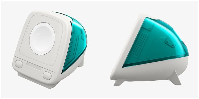 經典 iMac G3 化身 Apple Watch 充電座　配件商推出迷你懷舊設計配件