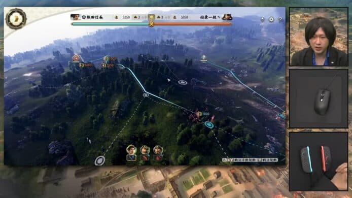 Switch 2 確認支援 USB 滑鼠　《信長之野望》遊戲示範片段展示使用方式