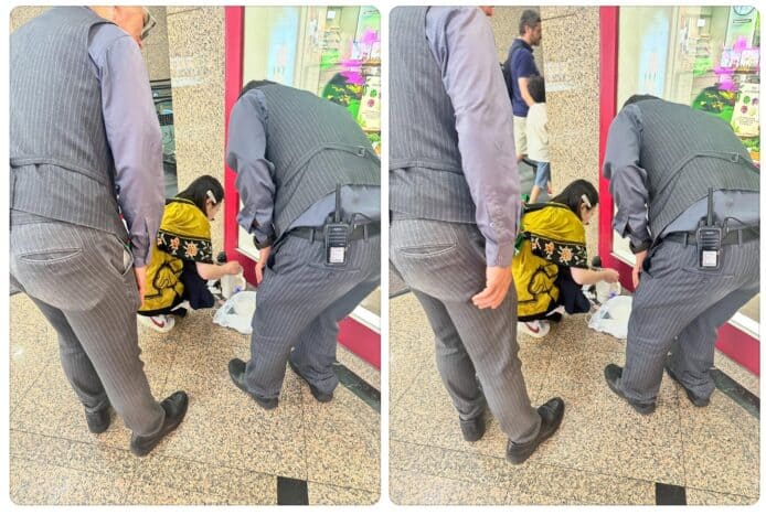 大媽時代廣場偷電煮西米露半小時　保安勸阻仍大聲回應「拍就拍啦」