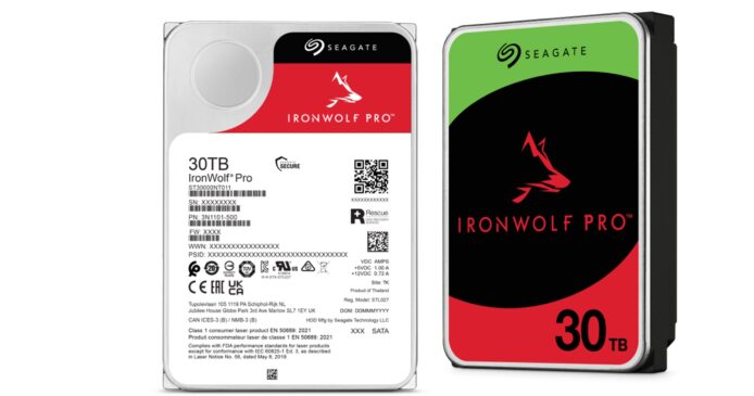 Seagate 公開發售 30TB 硬碟  全新 IronWolf Pro 和 Exos M 系列登場