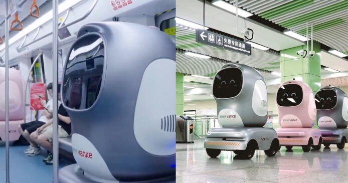 深圳 7-Eleven 用 AI 送貨機械人  自己搭地鐵送貨   完成無人配送任務