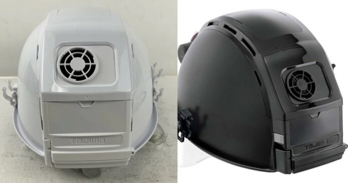 日本送風功能安全帽  為頭顱送風同時保持強度  續航力最多 12 小時