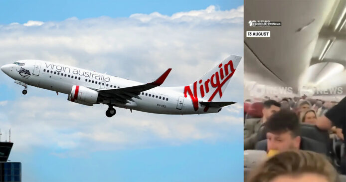 維珍澳洲航空客機急降9000米   受驚乘客落地後鼓掌慶祝