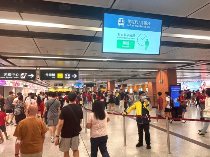 港鐵啟用兩大智能系統助疏導啟德體育園人潮　預測乘客路線準確率高達九成