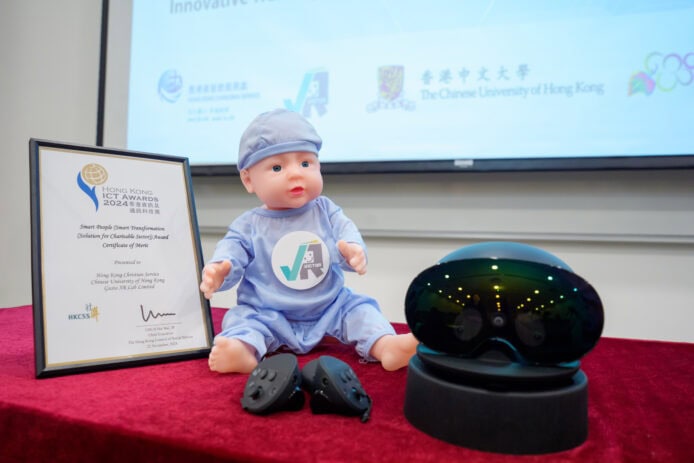 中大推出 VR 嬰幼兒護理課程   全港首創虛擬培訓  解決實戰不足問題