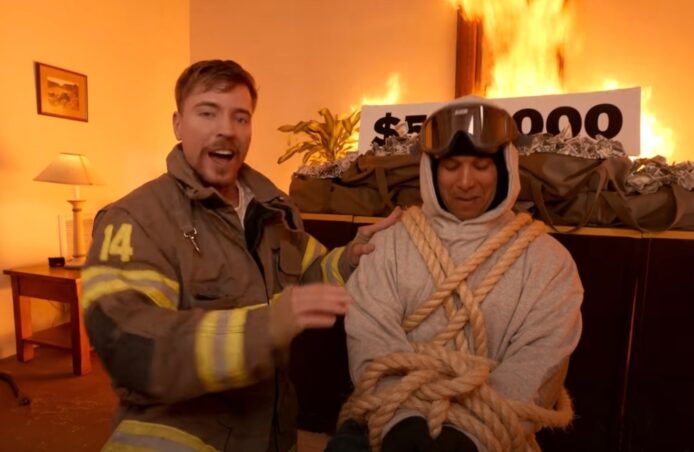 MrBeast 火燒挑戰引道德爭議： 數百萬獎金是否值得以生命作代價？